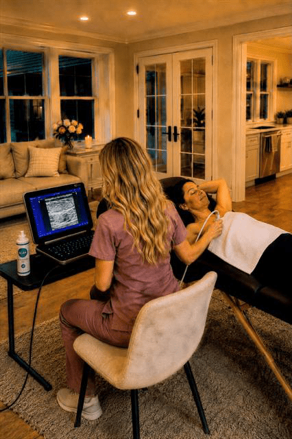 Breast ultrasound without a mammogram